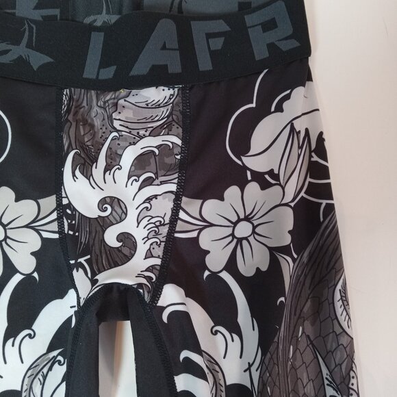 Lafroi Mens Compression Pants Burst Maximum Performance Size Small Black NEW - Picture 3 of 7